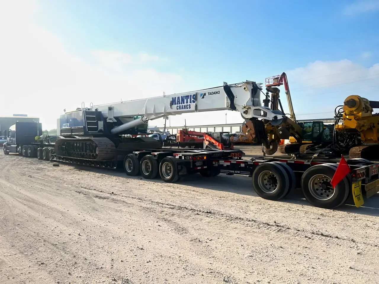 Crawler Crane Telescopic Boom